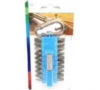 Lot de 21 forets à vis cruciformes et hexagonales avec poignée à crochet à ressort, embouts compacts et légers pour réparation de maison, jardin, vert, rouge (bleu)