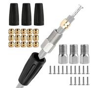 Lot de 21 inserts vert olive, inserts en olive, tuyau de vélo pour s'adapter aux freins Shimano BH90 Composants de freins pour vélos