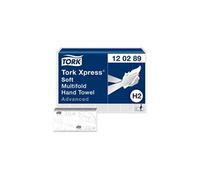 Lot de 21 paquets essuie-mains TORK Xpress doux - interfoliés - Qualité supérieure - 120289 G