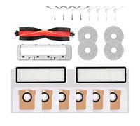 Lot de 22 accessoires compatibles avec l'aspirateur robot Xiaomi X20+/X20 Plus, brosse latérale principale, filtre Hepa, chiffon de nettoyage, sac à poussière de remplacement