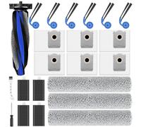 Lot de 22 Accessoires pour Robot Aspirateur Ecovacs Deebot T90 Omni / T90 PRO Omni / X12 PRO Omni, 1 Brosse Principale, 6 Sacs à Poussière, 3 Rouleau de Brosse, 4 Filtres, 6 Brosses Latérales