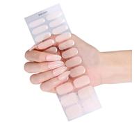 Lot de 22 autocollants pour ongles en gel - Durables et confortables - Pour les utilisateurs du clavier, les femmes au foyer - Solution de manucure rapide