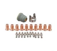 Lot de 22 consommables pour lampe de poche plasma IPT-60 PT-60 PT-40 avec support pour électrodes et capuchon de protection