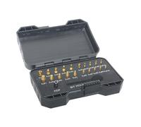 Lot de 22 extracteurs de vis endommagées - Porte-embout - Adaptateur de douille - Kit d'extraction de vis dénudées