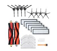 Lot de 22 pièces de rechange pour aspirateur électrique robotisé - Accessoires de rechange - Brosse latérale principale - Filtre - Serpillière - Pour S51