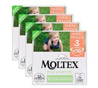 Lot de 224 couches Moltex Pure & Nature T3 (4-10 kg),