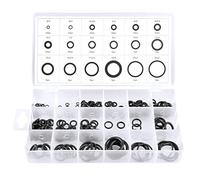 Lot de 225 joints d'étanchéité, assortiment de joints toriques, joints pour robinet, entretien sanitaire, 18 tailles, Ø 3-22 mm