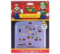 Lot de 23 aimants Super Mario - Rouge et Bleu