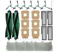 Lot de 23 pièces de rechange pour iRobot Roomba Mini, Mini Slim Accessoires | Réutilisable et lavable, absorbe l'eau et élimine les taches, piège la poussière et évite les fuites de poussière. Idéal pour