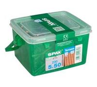 Lot de 230 vis inox étoile SPAX, Diam.5 mm x L.50 mm G