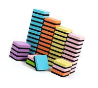 Lot de 24/48 gommes multifonctions pour tableau blanc non abrasif pour l'école, le bureau, la maison, effaceur à sec, nettoyant pour tableau blanc, fournitures scolaires pour enseignants
