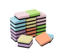 Lot de 24/48 gommes pour tableau blanc effaçable à sec pour postes de travail, écoles, bureau, tableau noir, effaçables à sec, fournitures scolaires