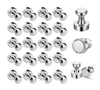 Lot de 24 aimants en néodyme - 12 x 16 mm - Aimants puissants N52 - Petits aimants Coniques pour Tableaux magnétiques, réfrigérateurs, plaques à Aiguilles