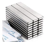 Lot de 24 aimants puissants en néodyme - 60 x 10 x 3 mm