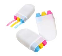 Lot de 24 bâtons de maquillage motif drapeau panexuel - Rose, jaune et cyan - Maquillage LGBTQ+ Pride Month Pride - Maquillage pour le visage - Événements de la fierté du mois de la fierté du mois de