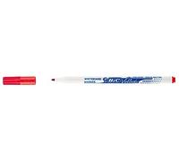 Lot de 24 Bic - Feutre Velleda 1721 effaçable à sec - pointe fine - encre rouge