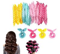Lot de 24 bigoudis en mousse pour cheveux longs et moyens - Bigoudis doux - Pour le sommeil des enfants et des femmes