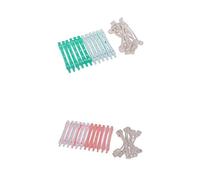Lot de 24 bigoudis pour permanente - Qualité professionnelle et facile à utiliser - Créez de belles boucles et vagues - Couleurs aléatoires - Matériau plastique - Idéal pour tous les cheveux