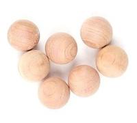 JE CHERCHE UNE IDEE, DI8786, Lot de 24 Billes en Bois de Cedre, sans substances nocives, Parfum Frais et Non envahissant, absorbe l'humidité et Les odeurs, Pratique et multifonctionnelles