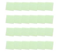 Lot de 24 blocs-notes lignés autocollants colorés - Bloc-notes lignés simples - Fournitures postscolaires lignées