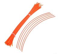 Lot de 24 bobines de fil de rechange pour débroussailleuse Worx WA0050 - 2,4 mm x 35 cm - Longueur prédécoupée