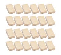 Lot de 24 boîtes à bijoux en carton beige 8,5 x 5 x 2,5 cm
