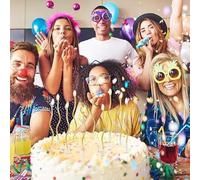 Lot de 24 bougies de gâteau d'anniversaire en spirale - Décoration de fête - Bougies dorées