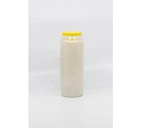 Lot de 24 bougies d'huiles essentielles blanches transparentes 100 % huile végétale n°9 Durée de combustion jusqu'à 9 jours, bougies funéraires pour lampe funéraire funéraire Grablight, blanc