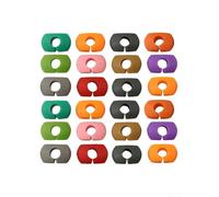 Lot de 24 breloques en silicone pour verres à vin pour les hôtes de fête à la recherche d'une identification fiable des boissons sans adhésifs permanents