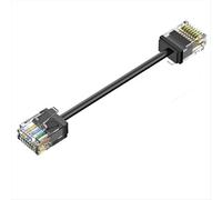 Lot de 24 câbles réseau UTP RJ45 fins Cat6/Cat6a 10 Gbit/s
