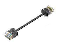 Lot de 24 câbles réseau UTP RJ45 fins Cat6/Cat6a 10 Gbit/s