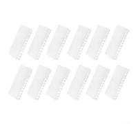 Lot de 24 caches de fente de panneau électrique pour tableau de distribution modulaire en plastique ABS, compatibles avec Hager for Schneider