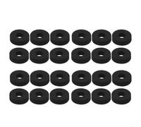 Lot de 24 capuchons en mousse souple pour une meilleure prise en main sur PS5, PS4, Xbox Switch - Anneaux d'aide à la visée confortables gris noir 2 cm (élasticité moyenne)