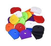Lot de 24 capuchons universels en caoutchouc demi-rond pour clé - Unisexe - Couleur aléatoire - Confortable et écologique, Medium, Autres pierres précieuses