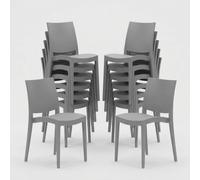 Lot de 24 Chaises Trieste Grand Soleil polypropylène restaurant promotion offre