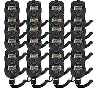 Lot de 24 chronomètres numériques multifonctions pour le sport, grand écran avec date, heure et fonction alarme, adapté pour les entraîneurs sportifs, les entraîneurs de fitness et les arbitres