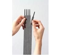 Lot de 24 colliers de serrage Rapstrap multi-usages - Noirs