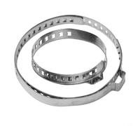 Lot de 24 colliers de serrage réglables en acier inoxydable pour coffre de CV - Pour axe d'arbre d'entraînement de voiture - Joint en caoutchouc - 12 grandes tailles (50-120 mm)