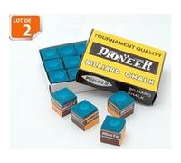 Lot De 24 Craies Bleues Pioneer Pour Queue De Billard Hobbytech Bleu