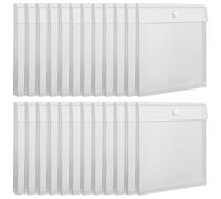 Lot de 24 enveloppes de rangement polyvalentes pour fichiers en papier et scrapbooking - Onglets efficaces pour le tri des fichiers