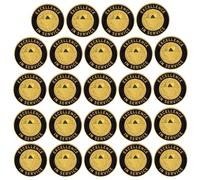Lot de 24 épinglettes pour employés, excellence dans le service, épingles de reconnaissance des employés avec motif diamant, parfaites pour récompenser le personnel et les membres de l'équipe