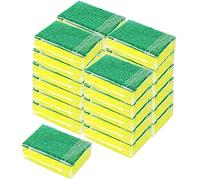 Lot de 24 éponges de nettoyage de cuisine, emballées individuellement, multi-usages, pour poêle, garage, salle de bain, meubles