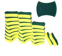 Lot de 24 éponges de Nettoyage écologiques Anti-Rayures pour Vaisselle, éponge à récurer