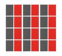 Lot de 24 éponges de papier abrasif pour une finition optimale sur bois, plastique et métal avec différentes options de grain (24 pièces)