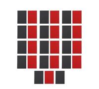 Lot de 24 éponges de ponçage grain 180-3000, papier abrasif en mousse flexible pour une utilisation humide et sèche, bloc de polissage réutilisable pour bois, métal, plastique