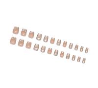 Lot de 24 fausses perles en acrylique effet œil de chat à coller