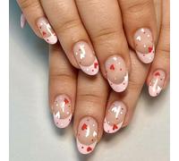 Lot de 24 faux cœurs brillants en acrylique pour la Saint Valentin