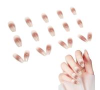 Lot de 24 faux ongles à presser - Pour femme et fille - Manucure - Fête - Rendez-vous - Mariage
