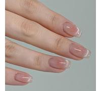 Lot de 24 faux ongles brillants à coller sur ongles en acrylique effet œil de chat
