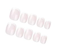 Lot de 24 faux ongles brillants Omber Press - 12 tailles - Conseils français pour décoration artistique - Presse omber sur les ongles